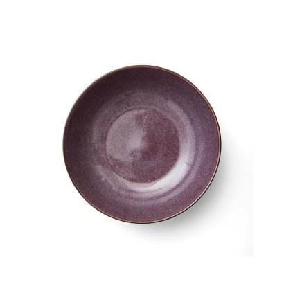 Salladsskål 24 cm, svart/lila, Bitz