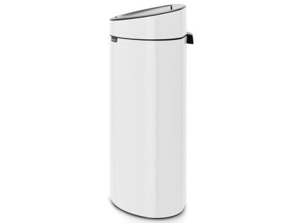 Soptunna med trycklock TOUCH BIN NY 40 l, vit, Brabantia