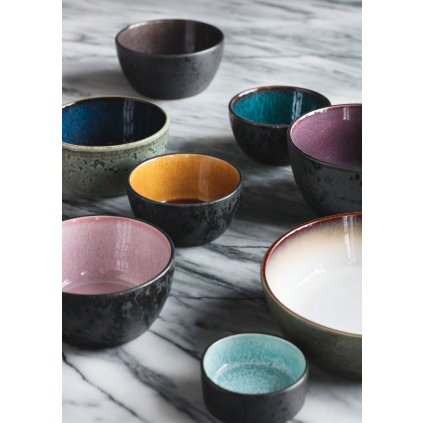 Serveringsskål 14 cm, svart/lila, Bitz