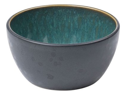 Serveringsskål 10 cm, svart/grön, Bitz