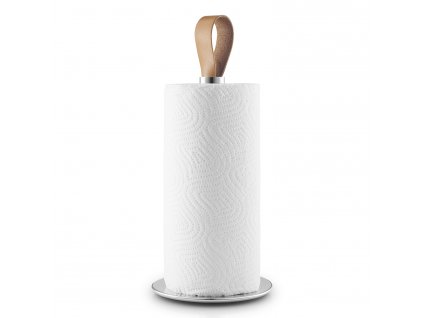 Hållare hushållspapper 23,4 cm, läderhandtag, rostfritt stål, Eva Solo