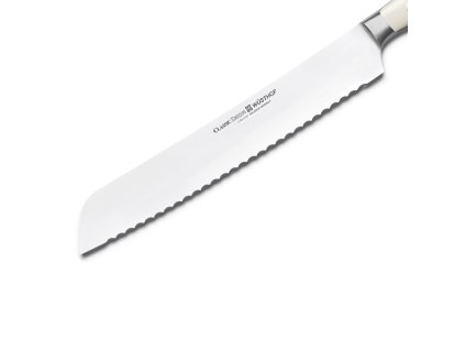 Brödkniv CLASSIC IKON 20 cm, gräddvit, Wüsthof