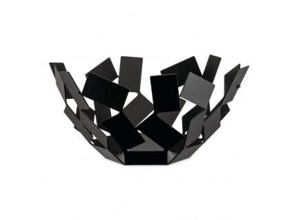 Fruktskål LA STANZA DELLO SCIROCCO 27 cm, svart, Alessi