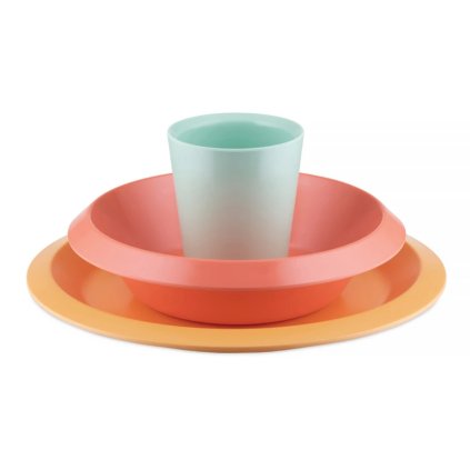 Matservis för barn GIRO, 3 st, orange, Alessi