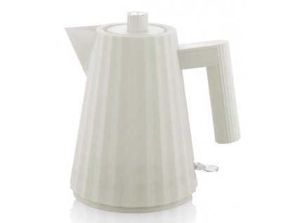 Elektrisk vattenkokare PLISSE 1 l, vit, Alessi