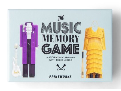 Minnesspel MUSIC, 50 st, Printworks