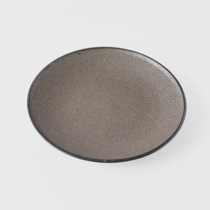 Desserttallrik EARTH BLACK 25 cm, MIJ