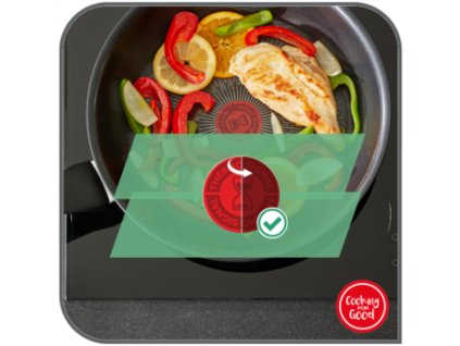 Stekpanna SIMPLE COOK 20 cm, non-stick beläggning förstärkt med titan, Tefal