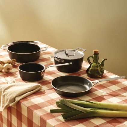 Grytuppsättning POTS & PANS, 6 st, rostfritt stål, Alessi