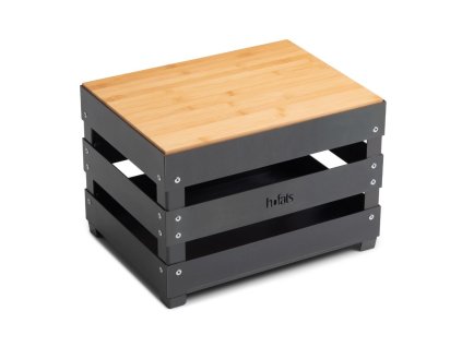 Pall för eldstaden CRATE, bambu, Höfats