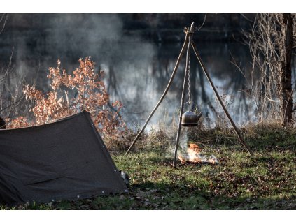 Set för stativ till matlagning över öppen eld, Petromax