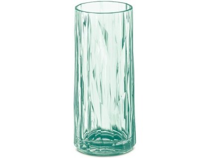Okrossbart glas SUPERGLASS CLUB NO.3 Koziol 250 ml transparent jade