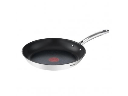 Non-stick stekpanna DUETTO+ G7320634 28 cm, rostfritt stål, titan, Tefal