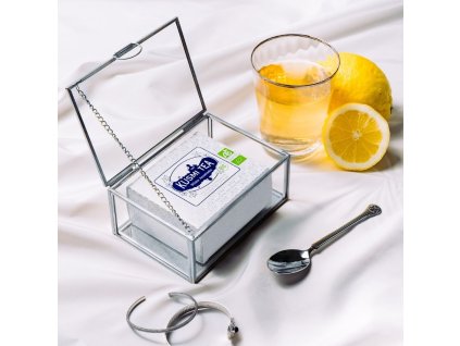 Vitt te ANASTASIA, 20 muslin tepåsar, Kusmi Tea