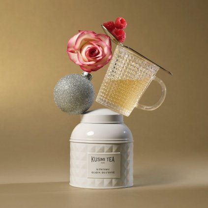 Vitt te ALAIN DUCASSE, 120 g teburk med lösa blad, Kusmi Tea