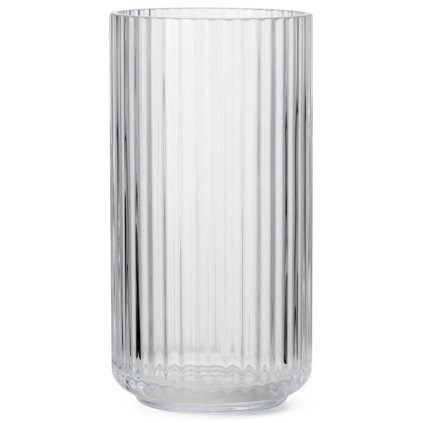 Vas 20 cm, klarglas, Lyngby