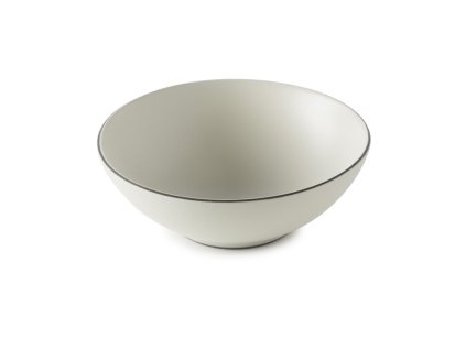 Matskål EQUINOXE, set i 6 delar, 350 ml, 15 cm, vit bomull, REVOL