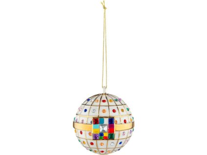 Julgransprydnad PALLA FIDANZAMENTO vit, Alessi