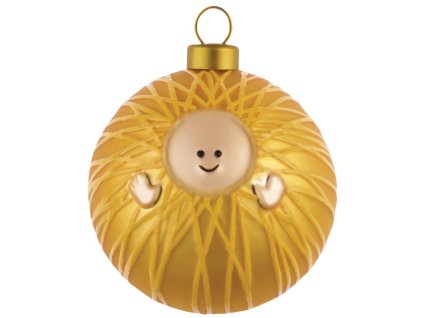 Julkula BAMBINO, guld, Alessi