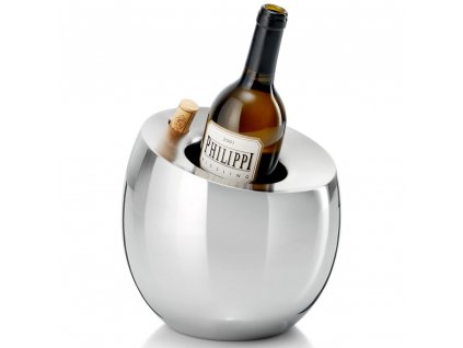 Vinflaskkylare FROID 20 cm, silver, Philippi