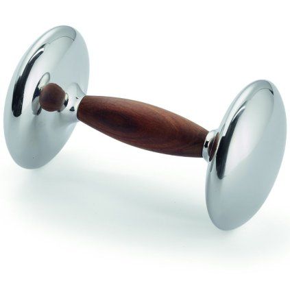 Brevpress formad som en hantel STUDIO 17 cm, 2 kg, silver, Philippi