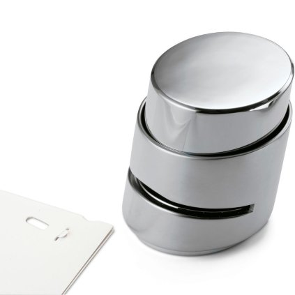 Klammerfri häftapparat PUSH 5 cm, silver, Philippi