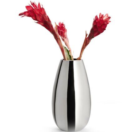 Vas ANAIS, 30 cm, silver, polerad metall Philippi
