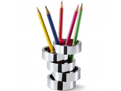 Pennhållare ROTONDO 10 cm, silver, Philippi