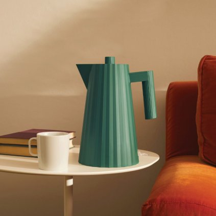 Elektrisk vattenkokare PLISSÉ, 1,7 l, grön, Alessi
