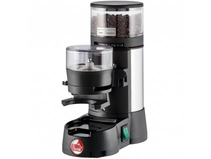 Kaffekvarn JOLLY DOSATO, svart/silver, La Pavoni