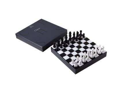 Schack ART OF CHESS, svart Printworks