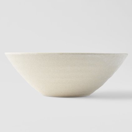 Matskål RECYCLED WHITE SAND 25 cm, MIJ