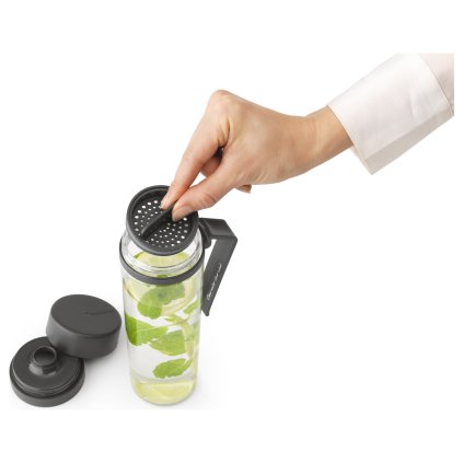Vattenflaska MAKE & TAKE 500 ml, mörkgrå, Brabantia