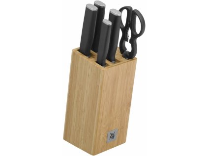 Knivset KINEO, set i 6 delar, med block, WMF