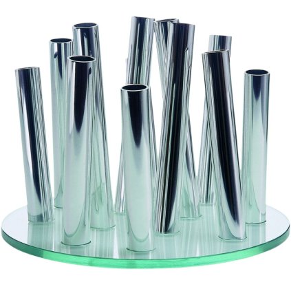 Vas BOUQUET 22,5 cm, silver, Philippi