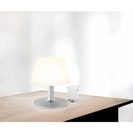 Bordslampa solcell SUNLIGHT LOUNGE 24 cm, grå, Eva Solo
