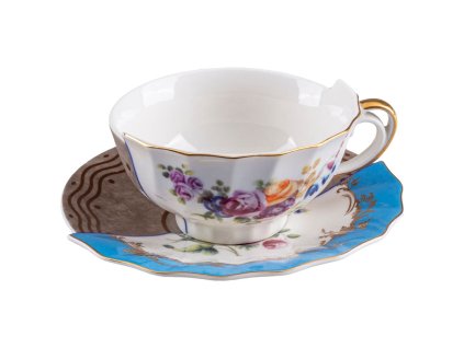 Tekopp med fat HYBRID KERMA, Seletti