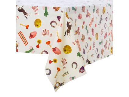 Bordsduk TOILETPAPER MIX 140 x 240 cm, vinyl Seletti