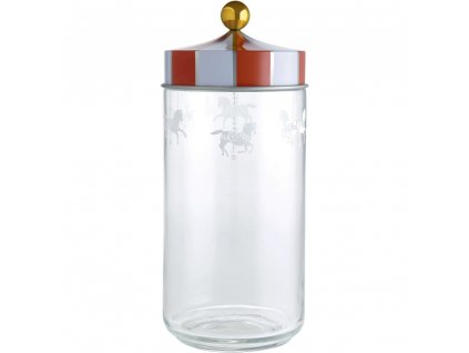 Köksförvaringsburk CIRCUS, 1,5 l, klar, Alessi