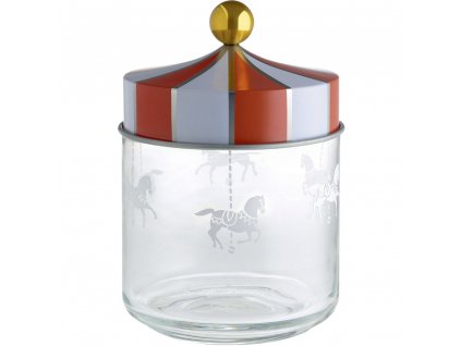 Köksförvaringsburk CIRCUS 750 ml, klar, Alessi