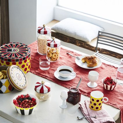 Köksförvaringsburk CIRCUS 1 l, klar, Alessi