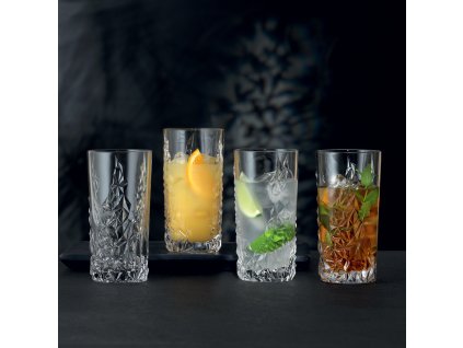 Drinkglas SCULPTURE, set i 4 delar, 420 ml, Nachtmann