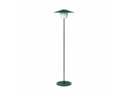 173159 2 stojaci lampa led prenosna tmave seda blomus