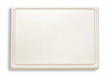 Skärbräda 26,5 x 32,5 cm, vit, plast, F.Dick