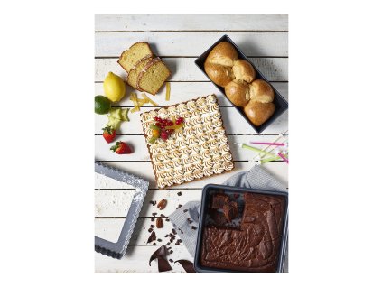 Tårtformsset, 3 st, stål, de Buyer