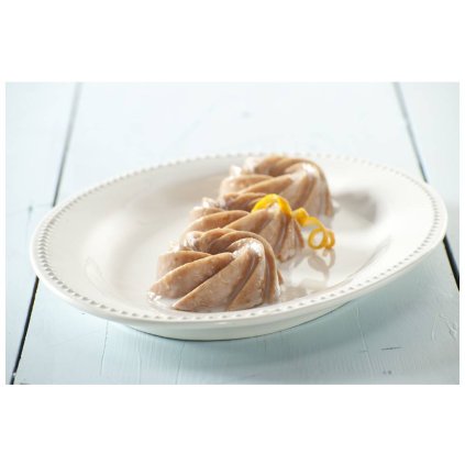 Tårtform GEO BUNDLETTE BUNDT, för 6 minibundt-kakor, guld, Nordic Ware