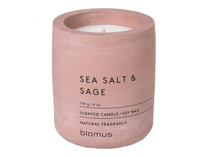 Doftljus FRAGA, ⌀ 6,5 cm, havssalt & salvia, Blomus