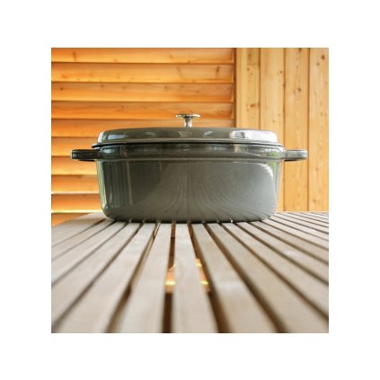 Gryta 4,25 l, svart, gjutjärn, Staub