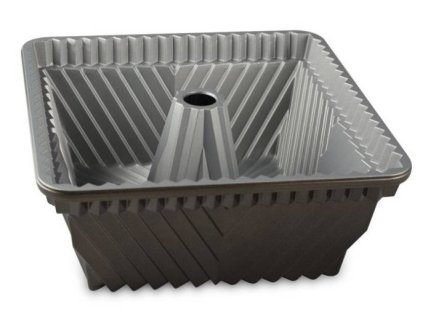 Bakform BAVARIA CUBE, guld Nordic Ware