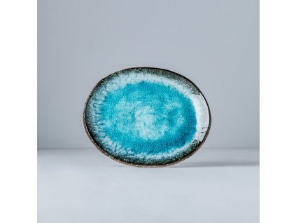 Serveringsfat SKY BLUE 18 x 15 cm, MIJ